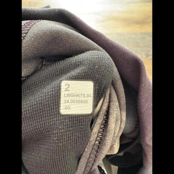 Lululemon Wunder Train High Rise 28” Ink Islands Burnside Multi Size 2 NWT - Picture 7 of 7